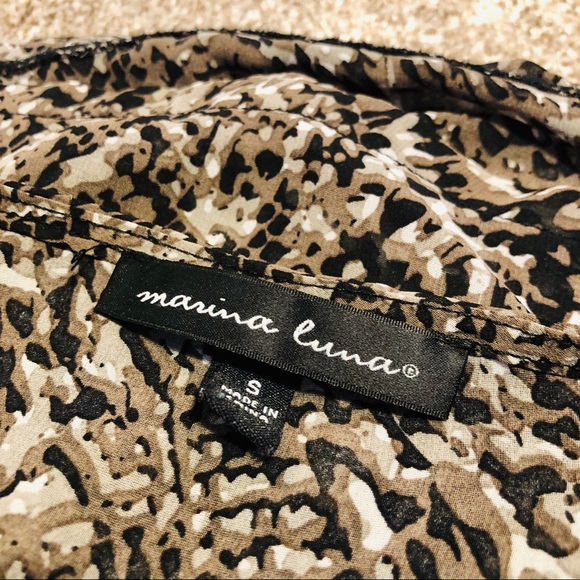 Marina Luna, snakeskin print swim cover up - Picture 4 of 8